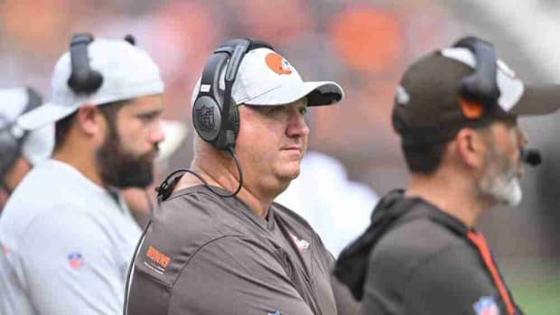 Newly-hired New England Patriots Offensive Coordinator Alex Van Pelt